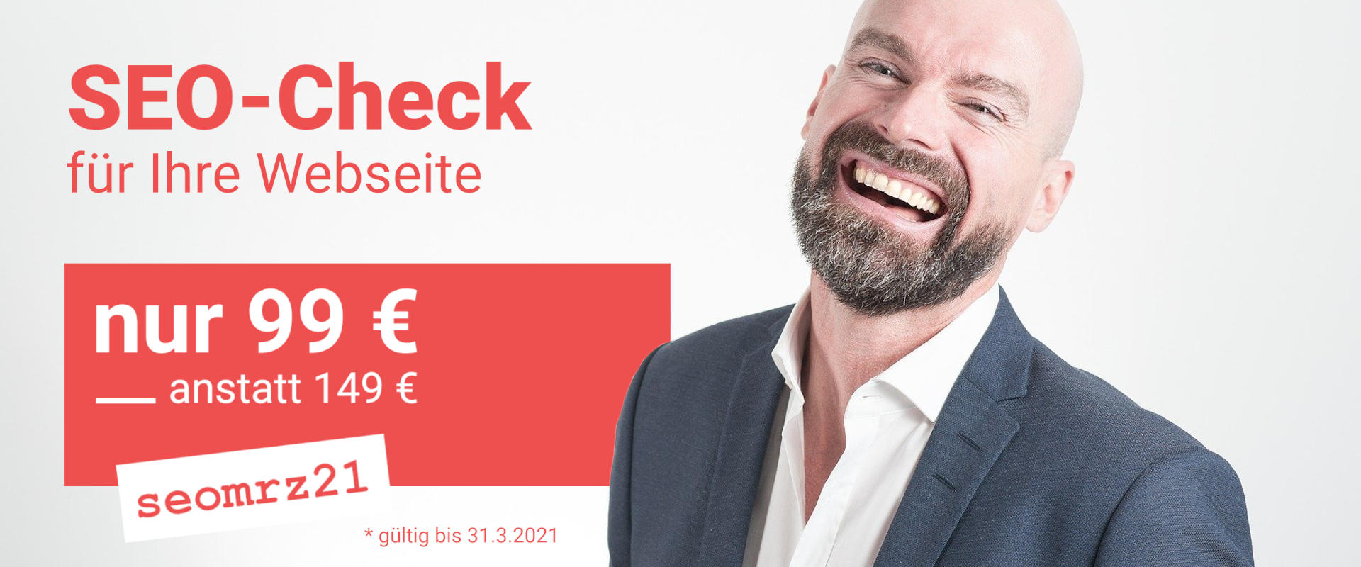 SEO-Check für Ihre Webseite - nur 99 EUR